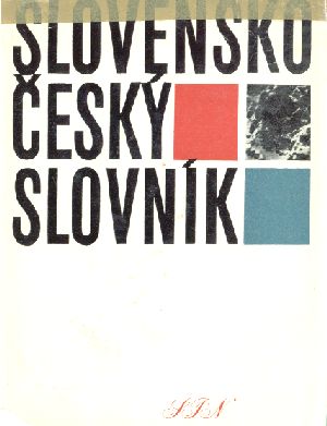 Obal knihy Slovensko - český slovník
