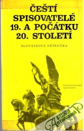 Obal knihy Čeští spisovatelé 19. a počátku 20. století