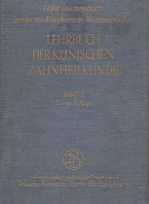 Obal knihy Lehrbuch der klinischen zahnheilkunde band 2
