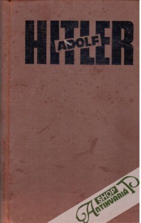 Obal knihy Adolf Hitler I-II