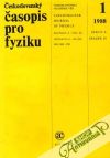 Kolektív autorov - Československý časopis pro fyziku 1988