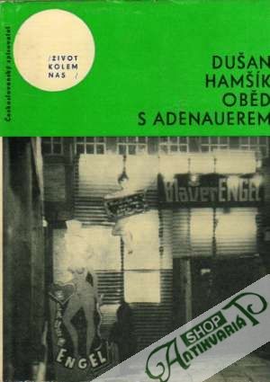 Obal knihy Oběd a Adenauerem