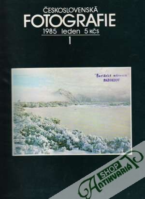 Obal knihy Československá fotografie 1985