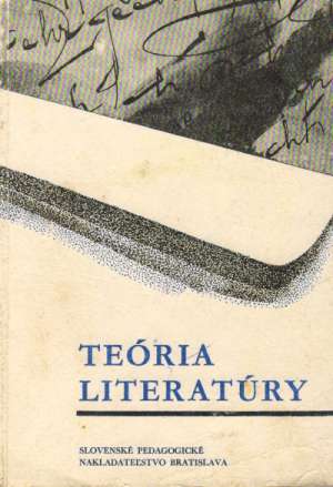 Obal knihy Teória literatúry