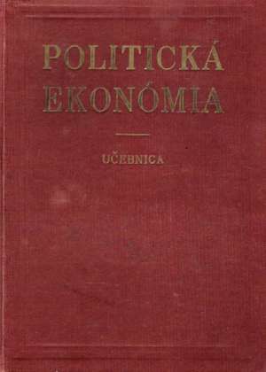 Obal knihy Politická ekonómia