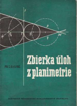 Obal knihy Zbierka úloh z planimetrie