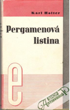 Obal knihy Pergamenová listina