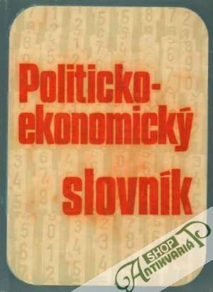 Obal knihy Politickoekonomický slovník