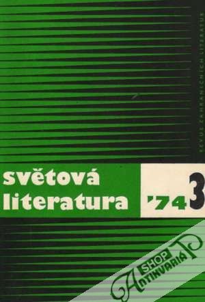Obal knihy Světová literatura 3/1974