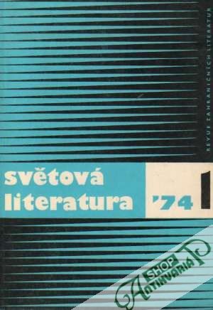 Obal knihy Světová literatura 1/1974