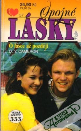 Obal knihy O lásce až později