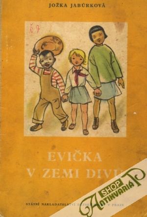 Obal knihy Evička v zemi divú