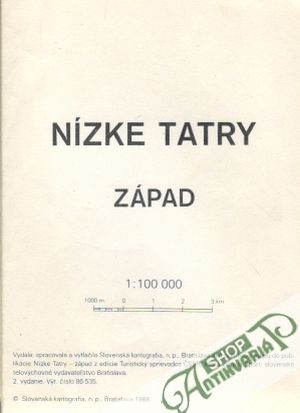 Obal knihy Nízke Tatry - Západ
