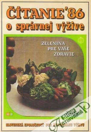 Obal knihy Čítanie o správnej výžive ´86