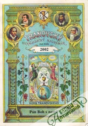 Obal knihy Tranovský evanjelický kalendár 2002