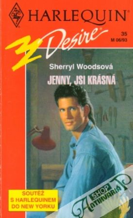 Obal knihy Harlequin Desire -  Jenny, jsi krásná