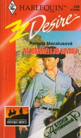 Obal knihy Harlequin Desire -  Nejosamělejší kovboj
