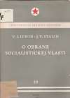 Lenin / Stalin - O obrane socialistickej vlasti