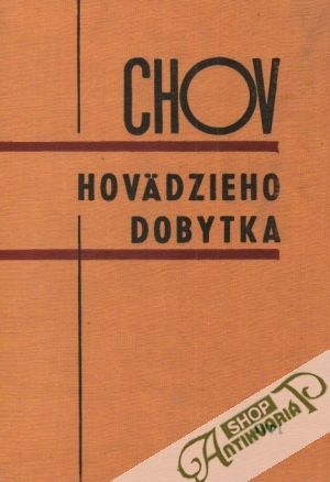 Obal knihy Chov hovädzieho dobytka