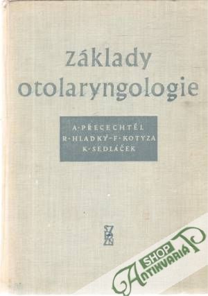 Obal knihy Základy otolaryngologie