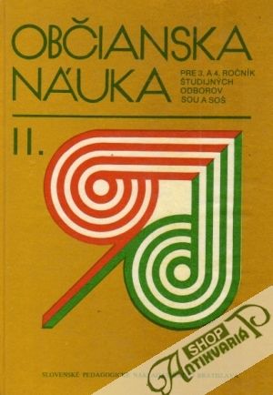 Obal knihy Občianska náuka II.