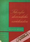 Munz Teodor - Filozofia slovenského osvietenstva