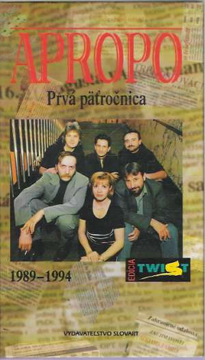 Obal knihy Apropo - Prvá päťročnica 1989-1994