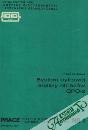 Obal knihy System cyfrowej analizy obrazów CPO-2