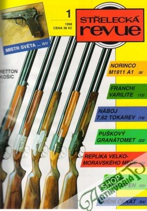 Obal knihy Střelecká revue 1998