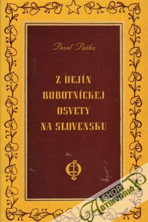 Obal knihy Z dejín robotníckej osvety na Slovensku