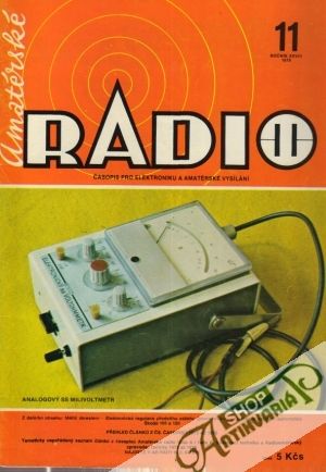 Obal knihy Amatérské radio 11/1979 