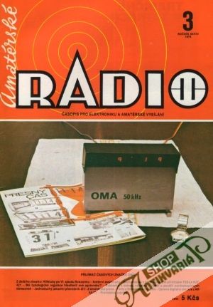 Obal knihy Amatérské radio 3/1979 