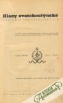 Kolektív autorov - Hlasy svatohostýnské roč. XXXXVII./1941