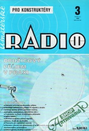 Obal knihy Amatérské radio 3/1993 