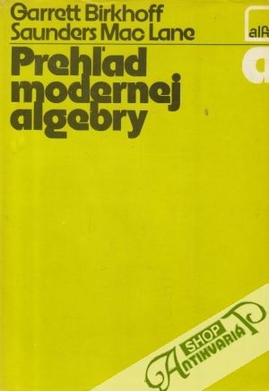 Obal knihy Prehľad modernej algebry