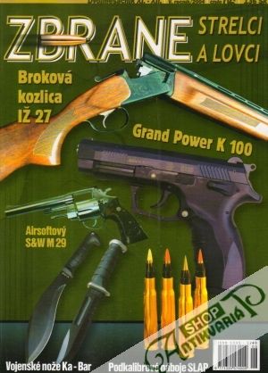 Obal knihy Zbrane, strelci a lovci 6/2004