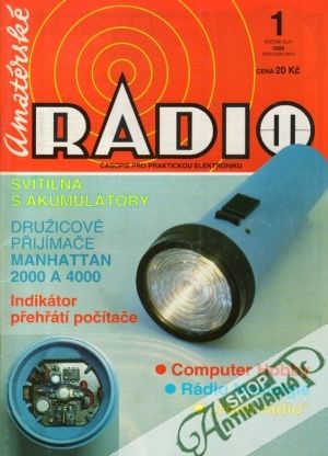 Obal knihy Amatérské radio 1/1995 