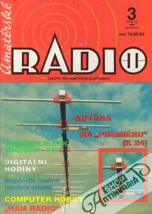 Obal knihy Amatérské radio 3/1994