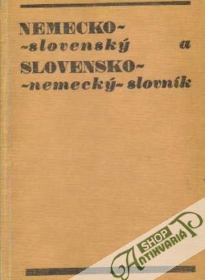Obal knihy Nemecko - slovenský a slovensko - nemecký slovník