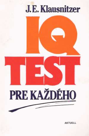 Obal knihy IQ test pre každého