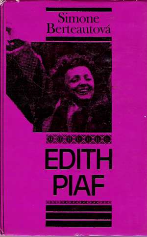 Obal knihy Edith Piaf