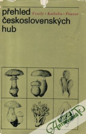 Obal knihy Přehled československých hub