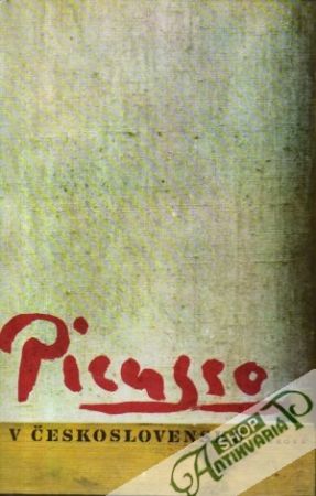 Obal knihy Picasso v Československu