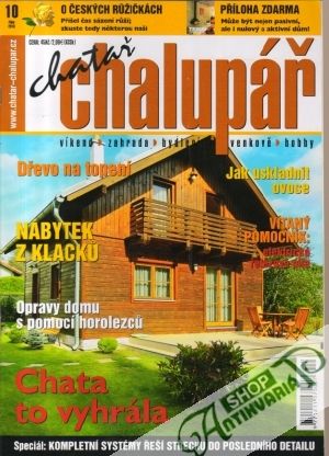 Obal knihy Chatař chalupář 10/2010