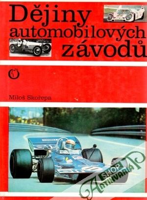 Obal knihy Dějiny automobilových závodů