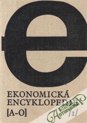 Obal knihy Ekonomická encyklopedie (I. - II.)