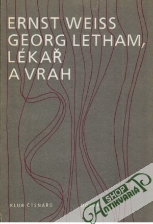 Obal knihy Georg Letham, lékař a vrah