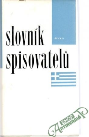 Obal knihy Slovník spisovatelů (Řecko)