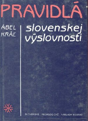 Obal knihy Pravidlá slovenskej výslovnosti