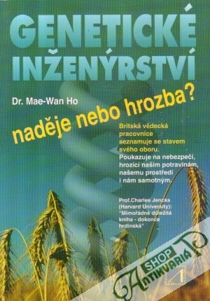 Obal knihy Genetické inženýrství (naděje nebo hrozba?)